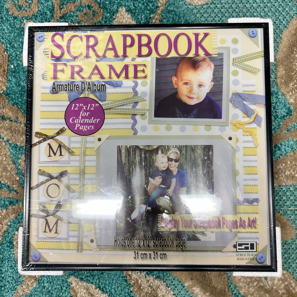 Scrapbook Frame with Photo Display Brand New Final Price